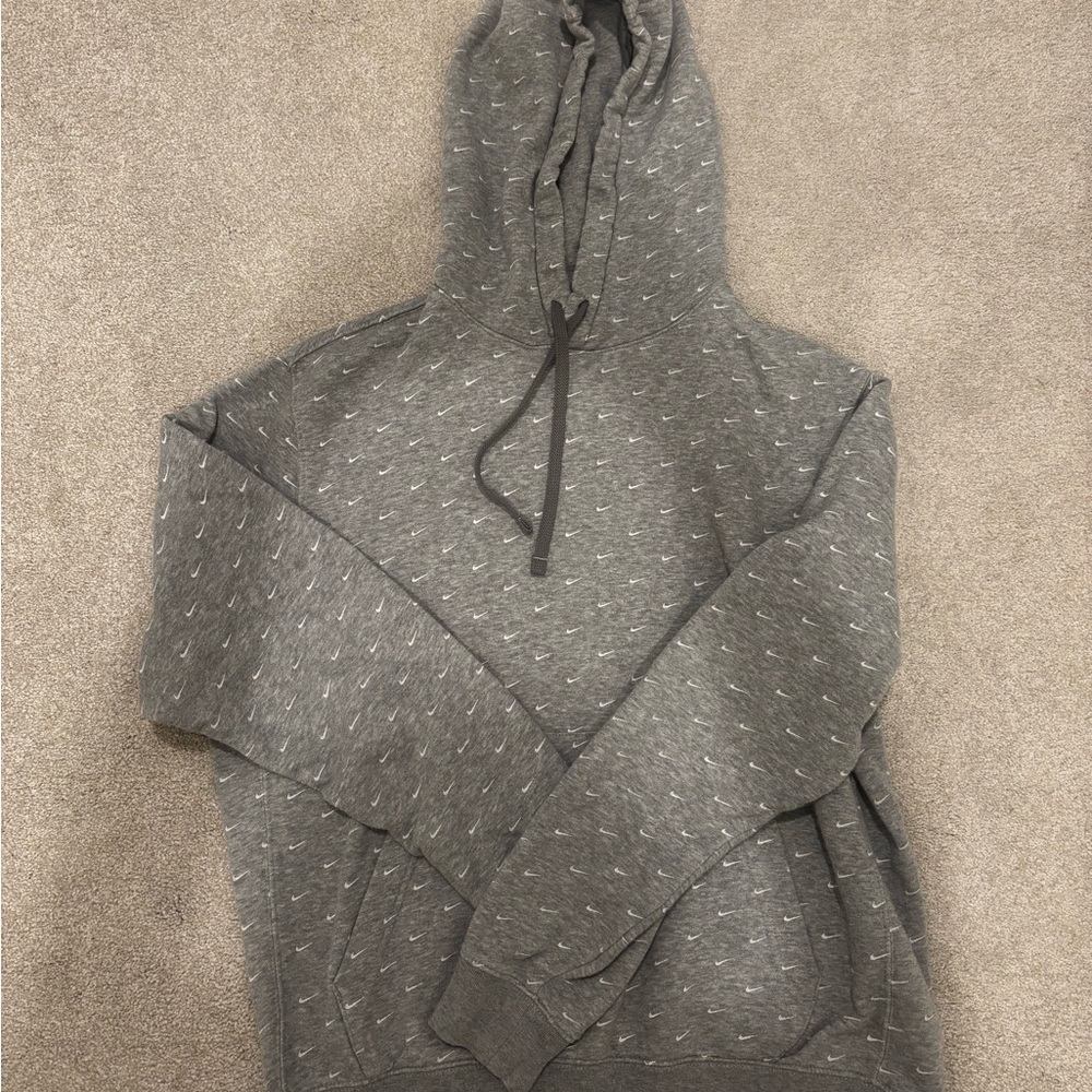 Nike Gray Hoodie Sweatshirt